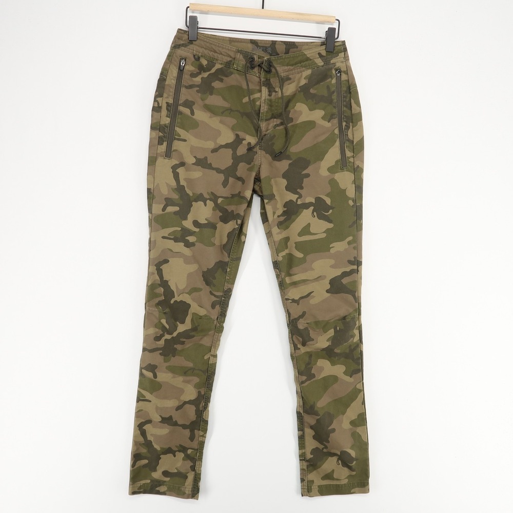 ROARK Layover Pant Mens 28 Camo Cargo Traveler Stretch Adventure Ripstop‎